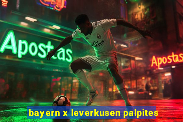 bayern x leverkusen palpites